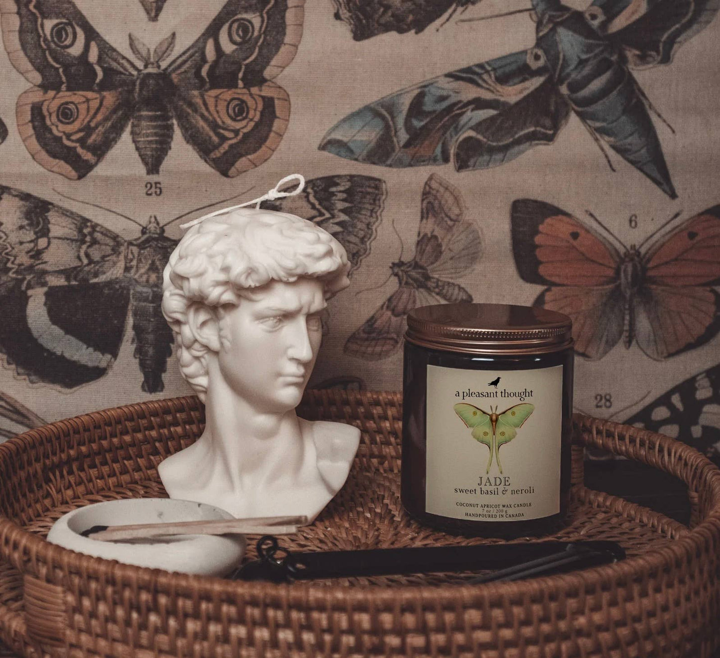 JADE | Sweet Basil & Neroli Candle