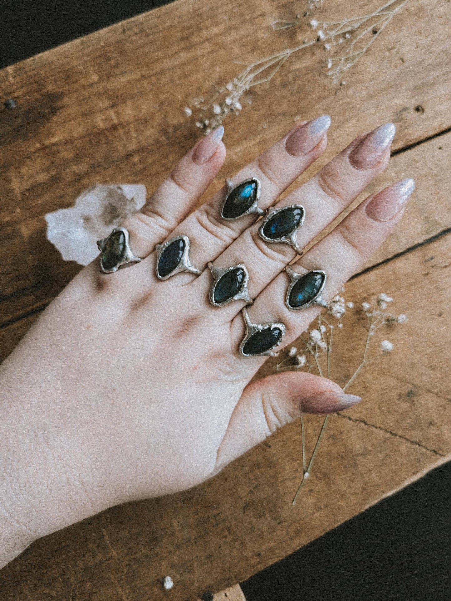 Labradorite Sterling Silver Ring