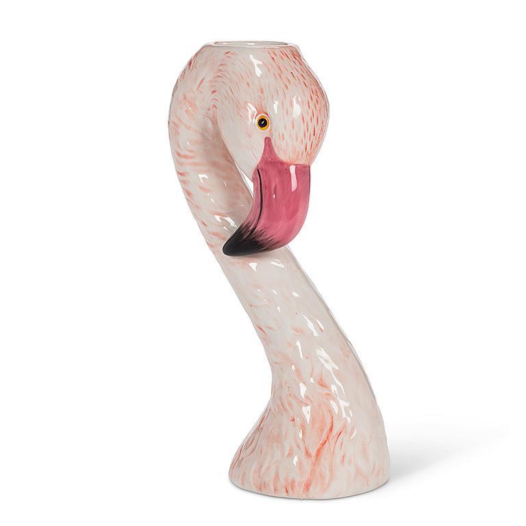 Flamingo Head Vase