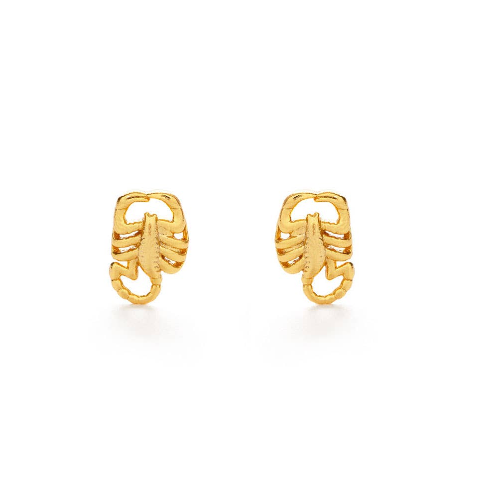Scorpion Stud Earrings