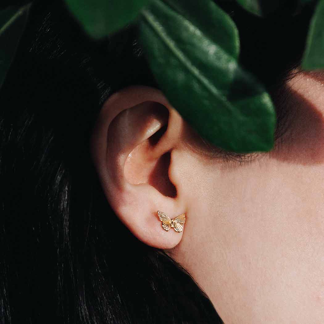 Butterfly Stud Earrings