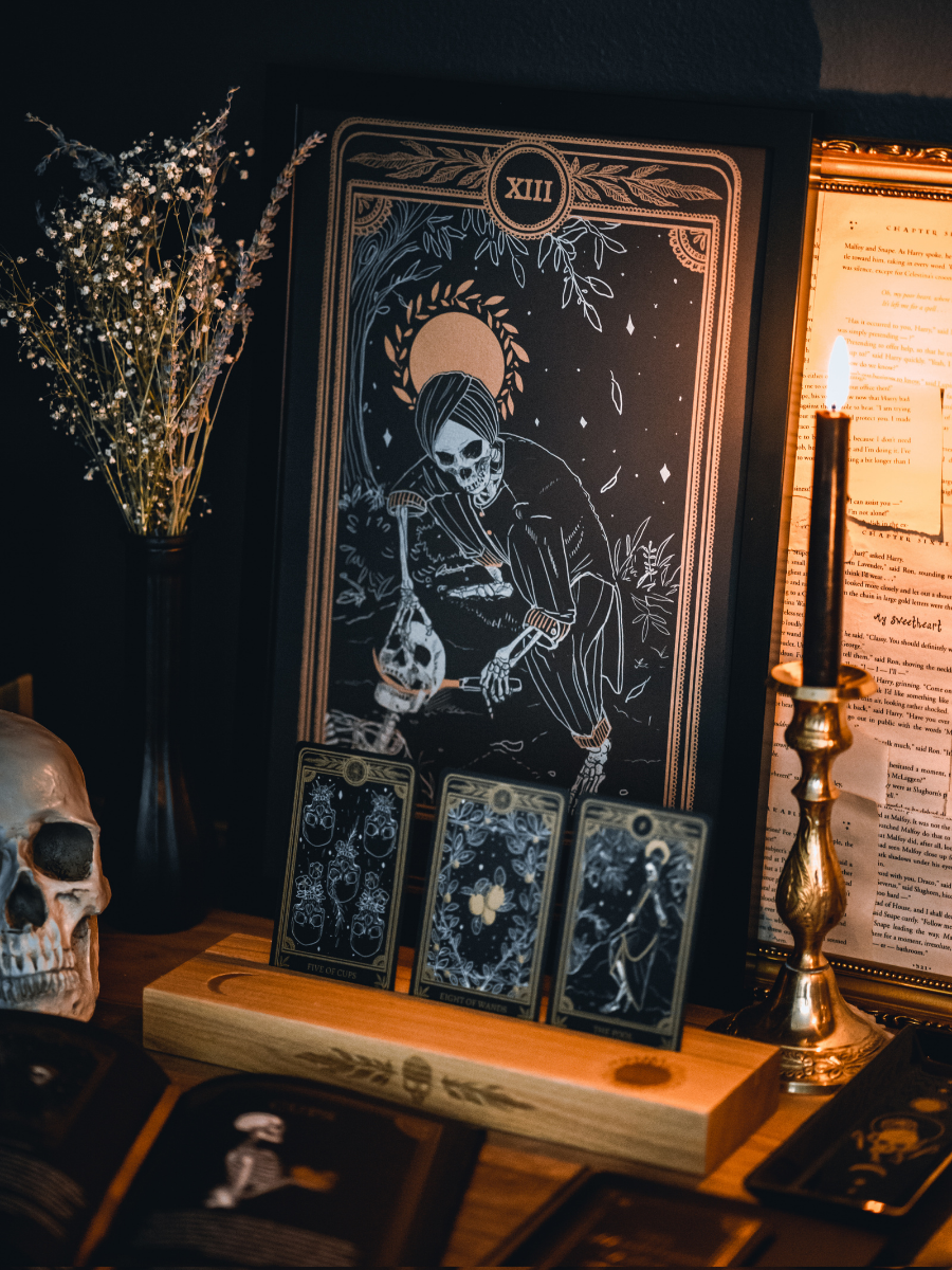 Marigold Tarot Print - Death