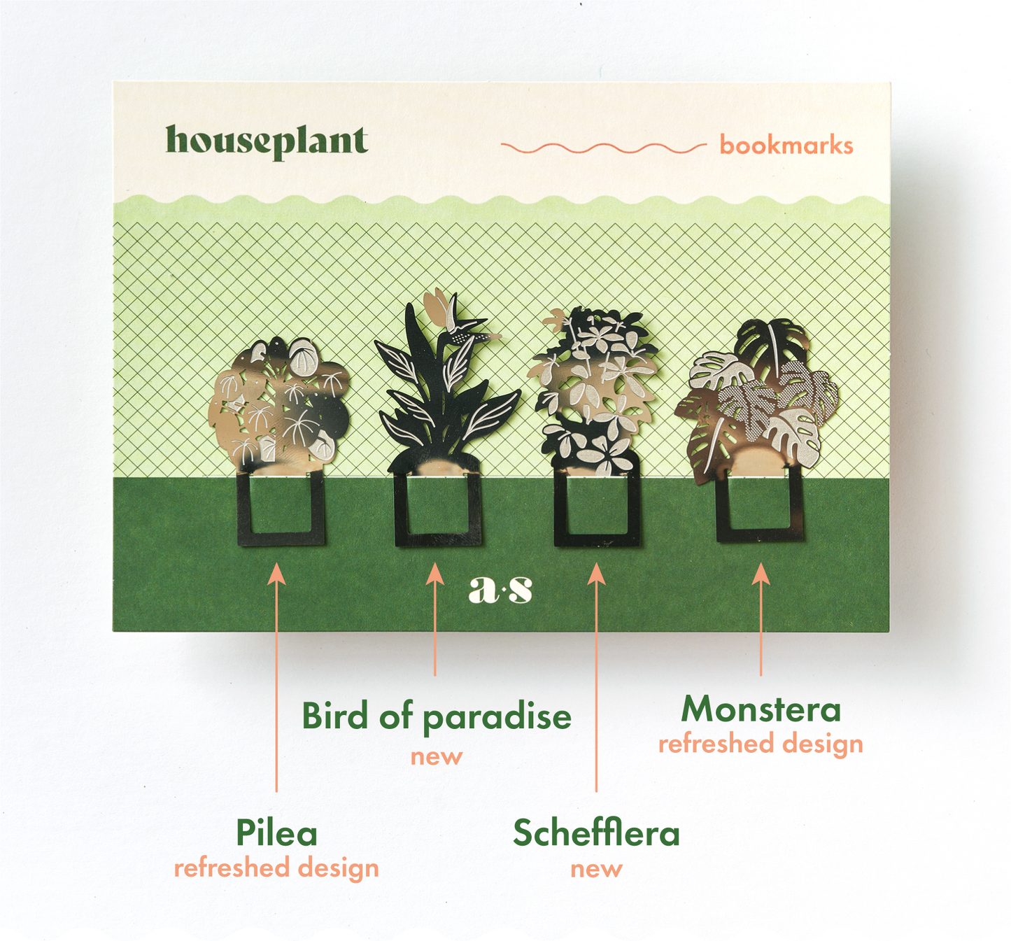 Houseplant Bookmarks