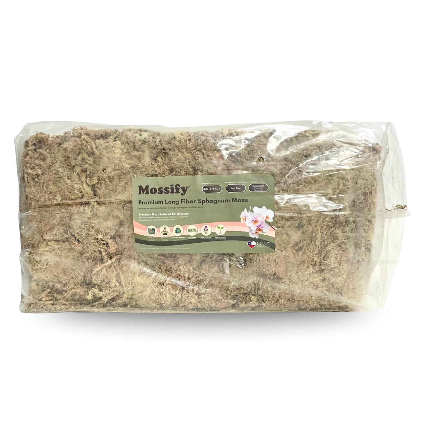 Long Fibre Sphagnum Moss Mossify