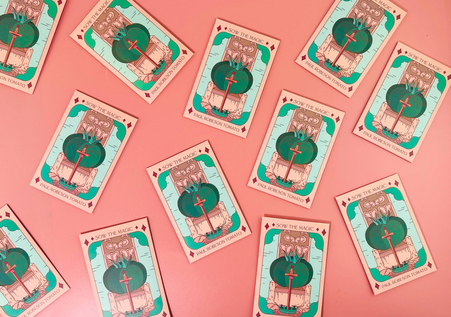 Tarot Card Seeds | Paul Robeson Tomato