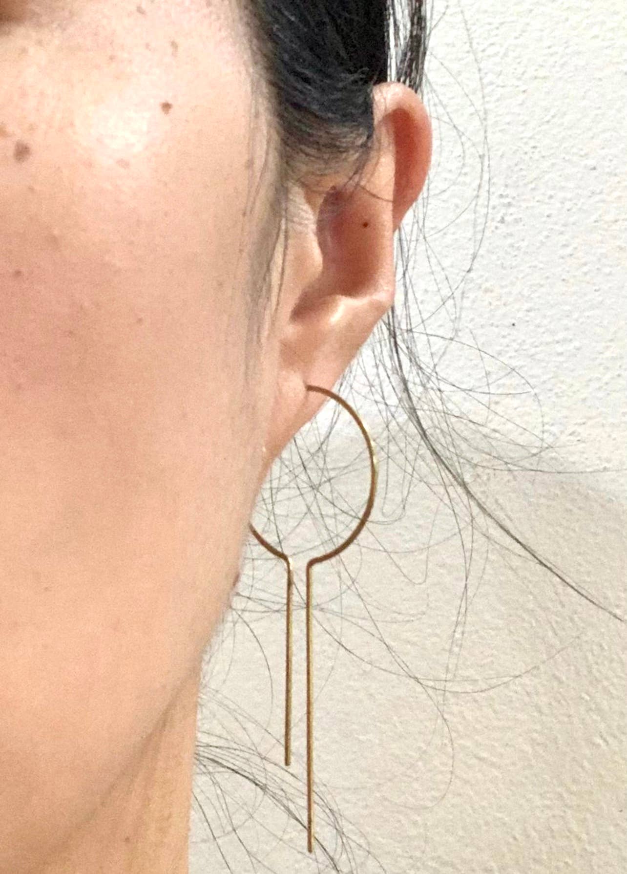 Minimalist Open Bar Hoops