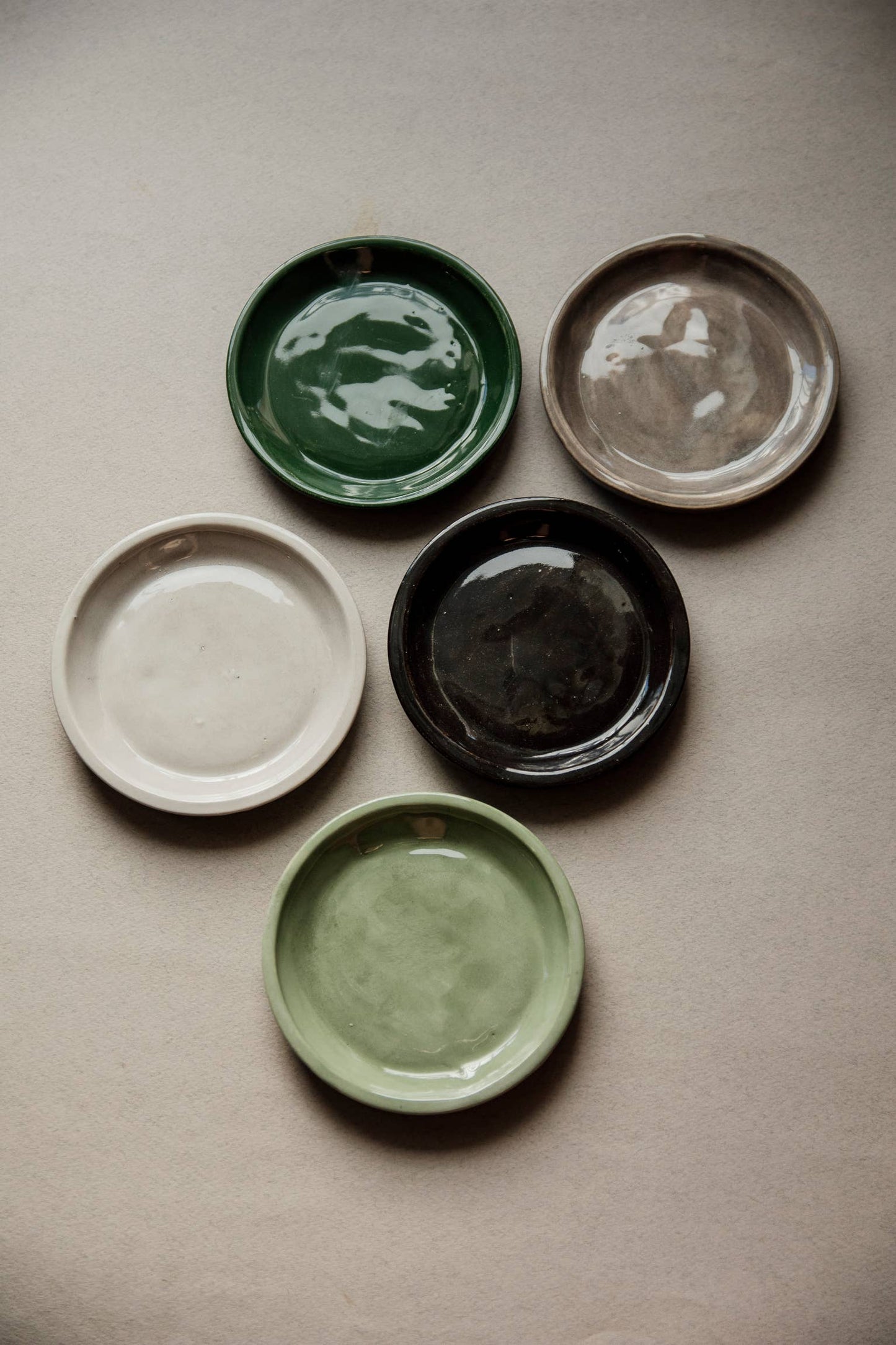Ceramic Incense Cone Holder Plate
