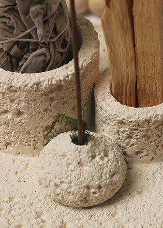 Sage Thread Peruvian Sacred Wood Burning Holder
