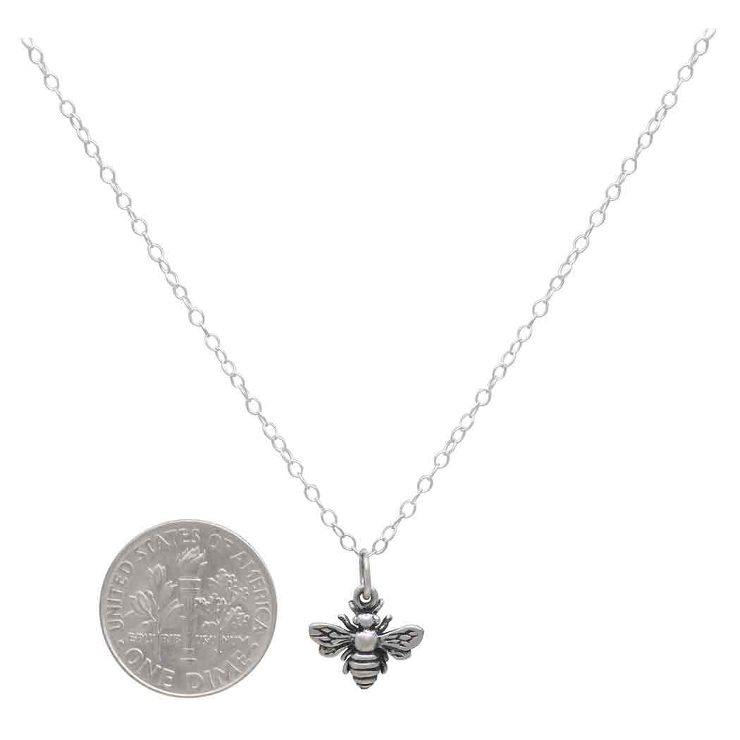Tiny Bee Necklace