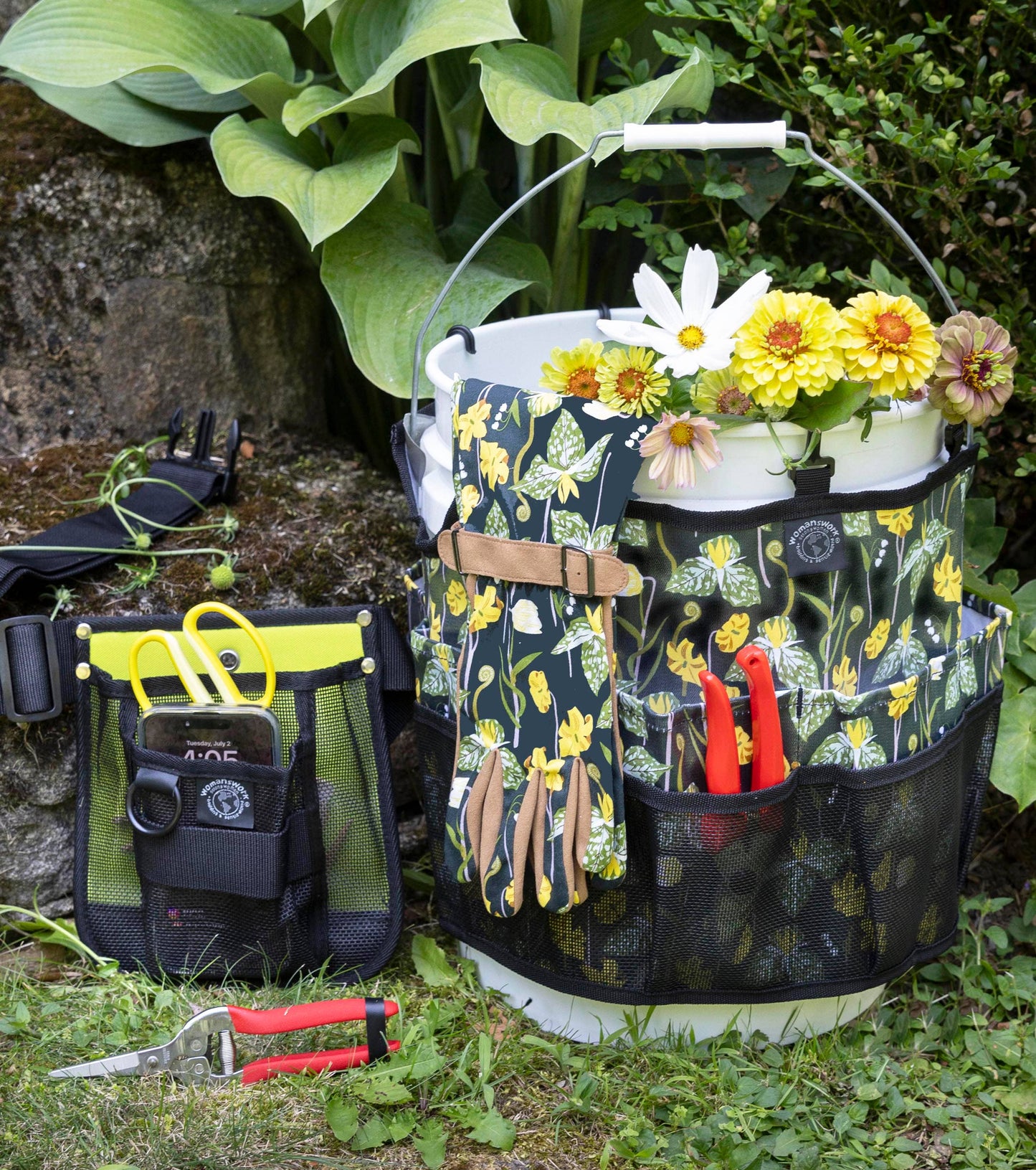 Woodland Garden Bucket Caddy