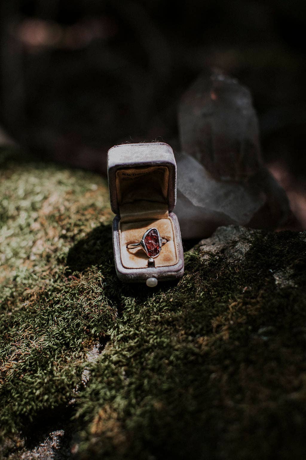Pebble Ring | Garnet