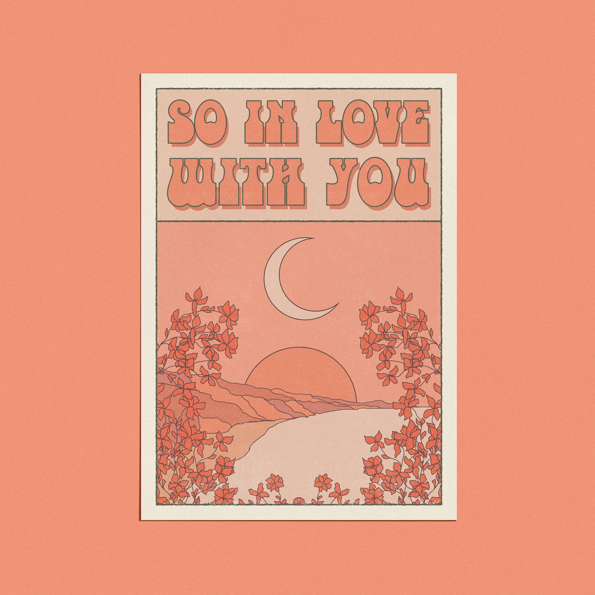 So In Love With You Card