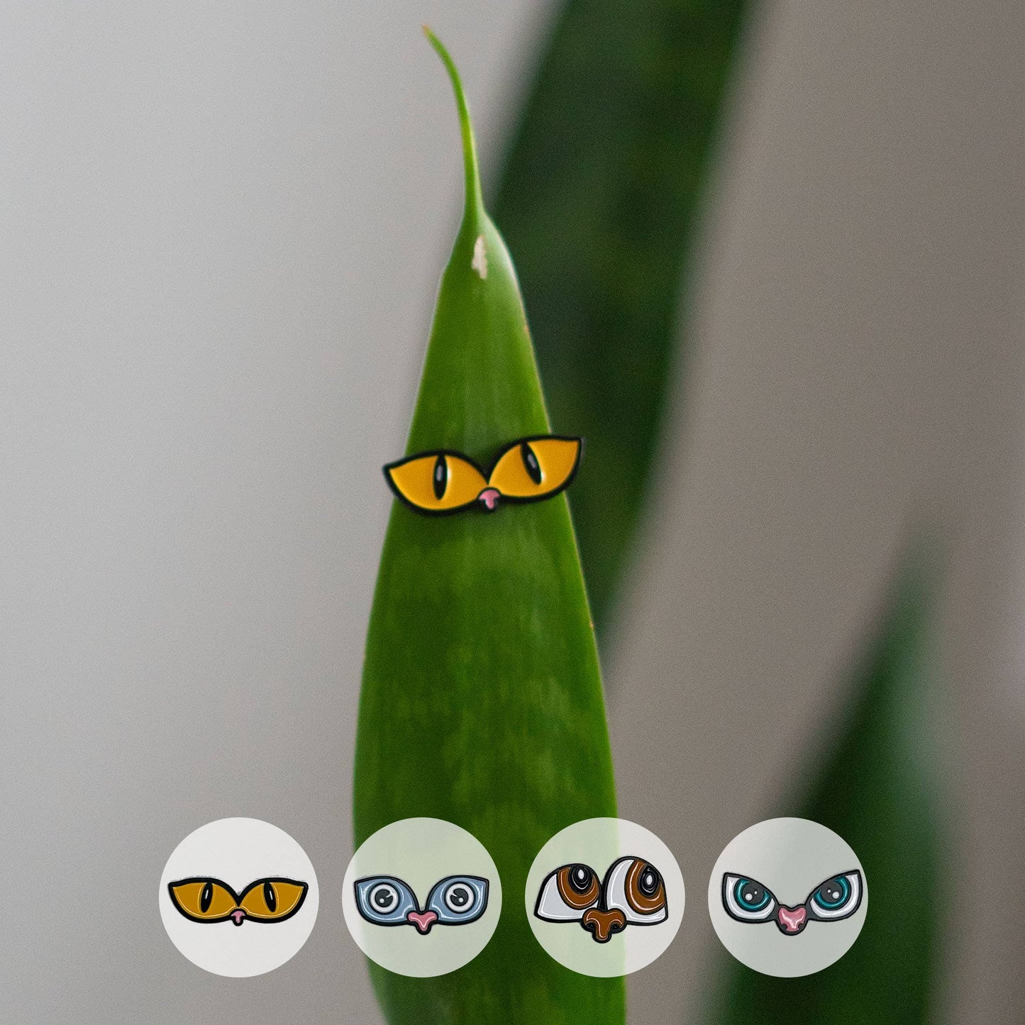 Critter Eyes 4-Pack Plant Magnet