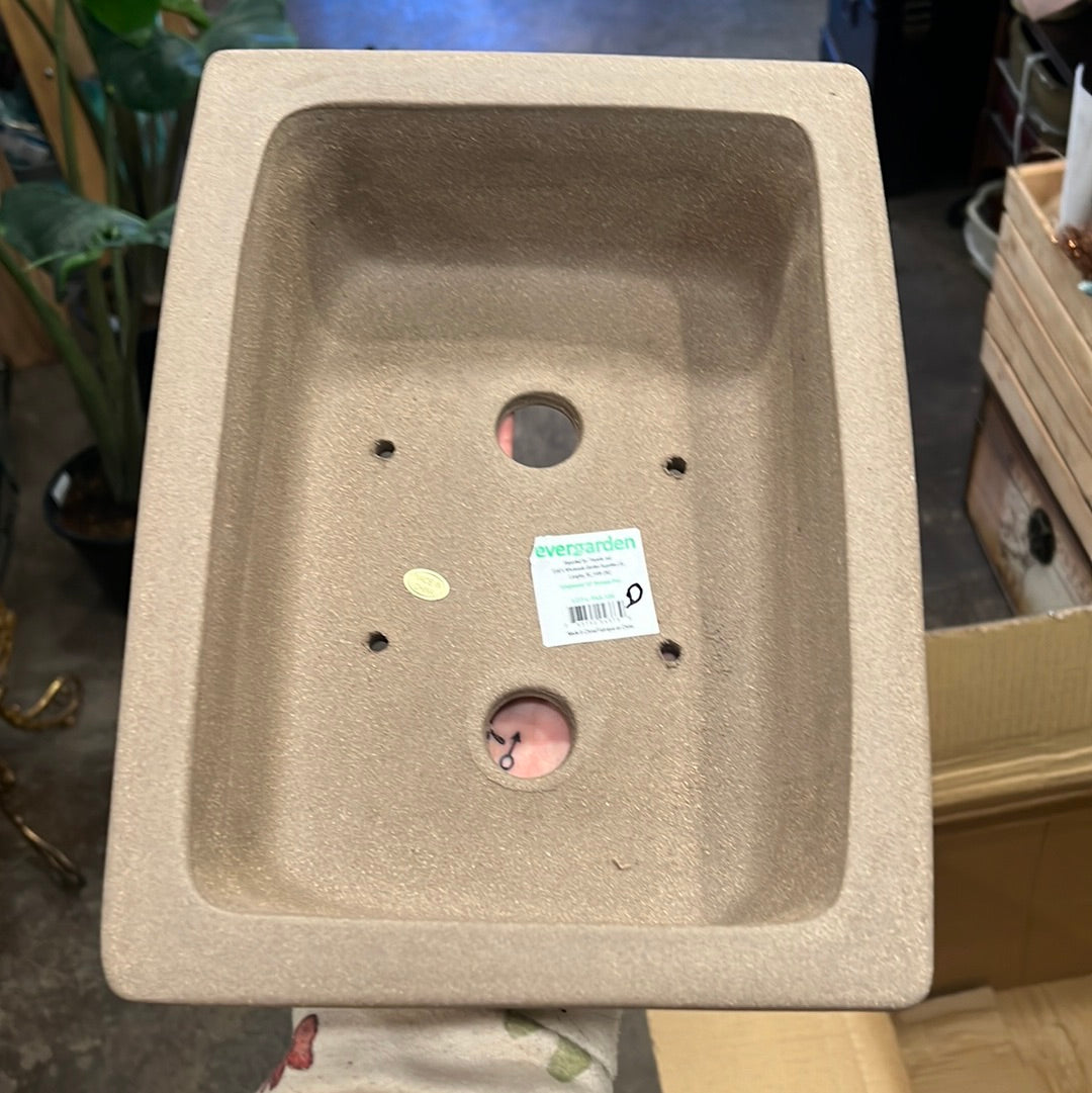 Bonsai Planters 12” Unglazed Ceramic