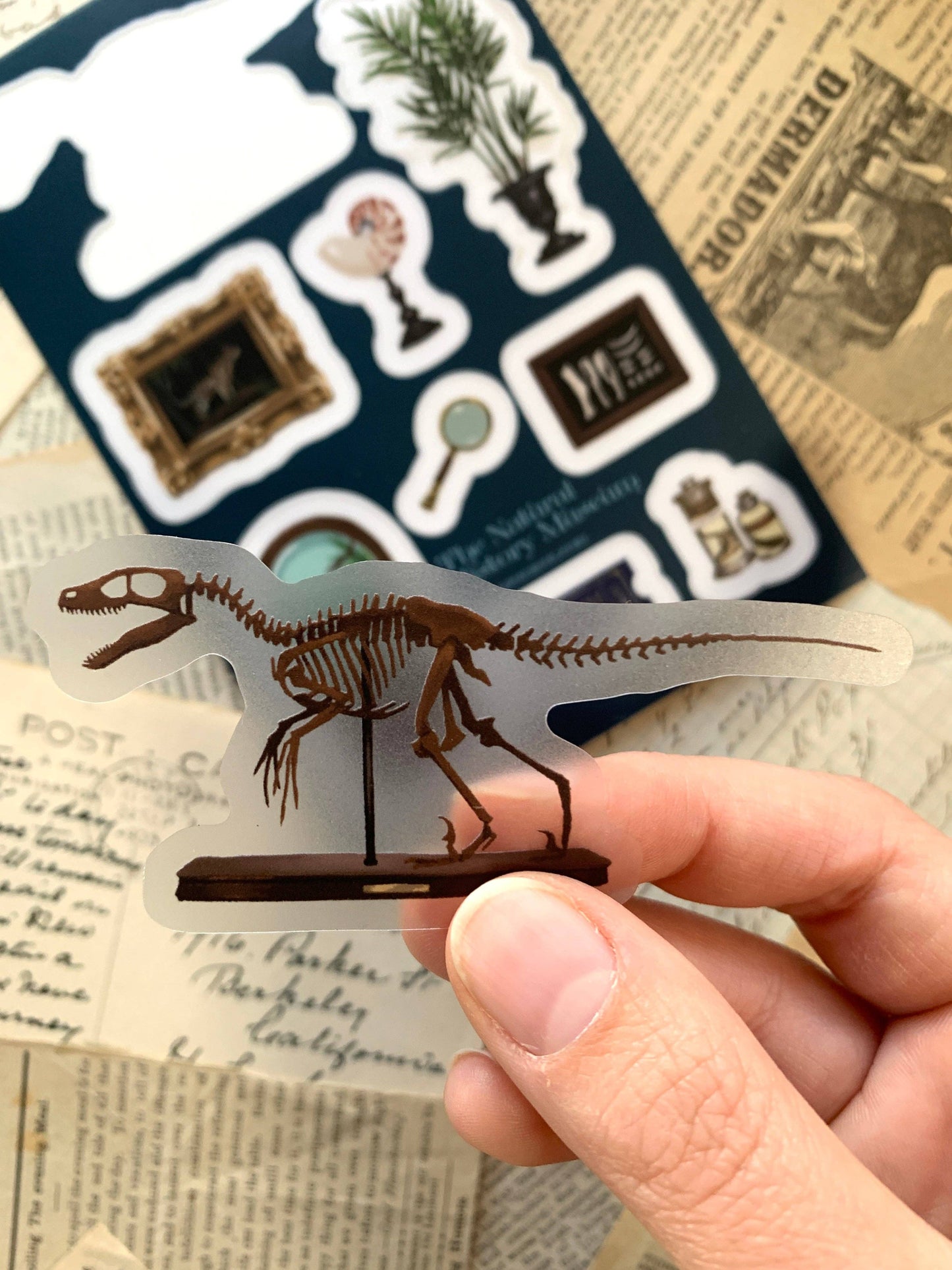 The Natural History Museum Sticker Sheet