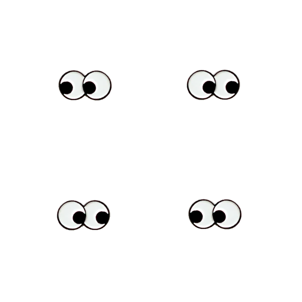 Googly Eye 4-Pack Magnet