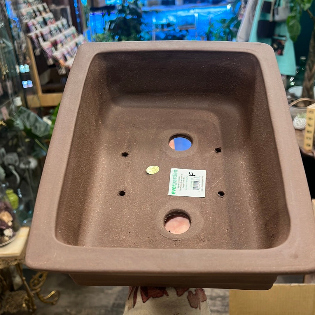 Bonsai Planters 12” Unglazed Ceramic