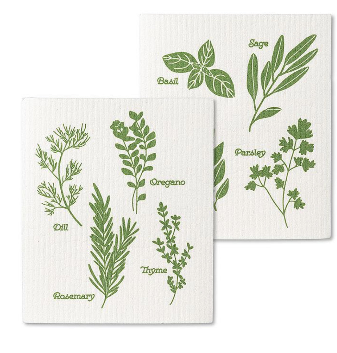 Swedish Dishcloth | Herbs