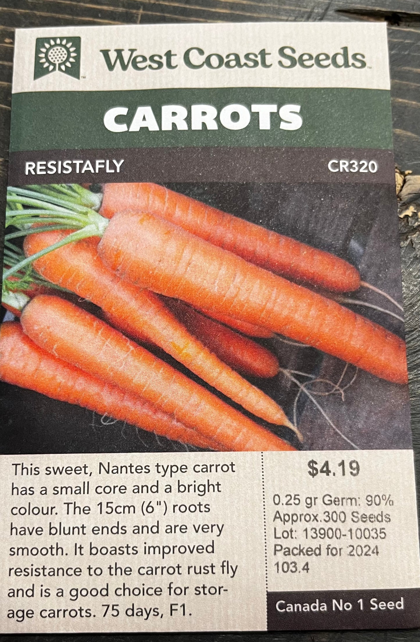 Carrots Resistafly