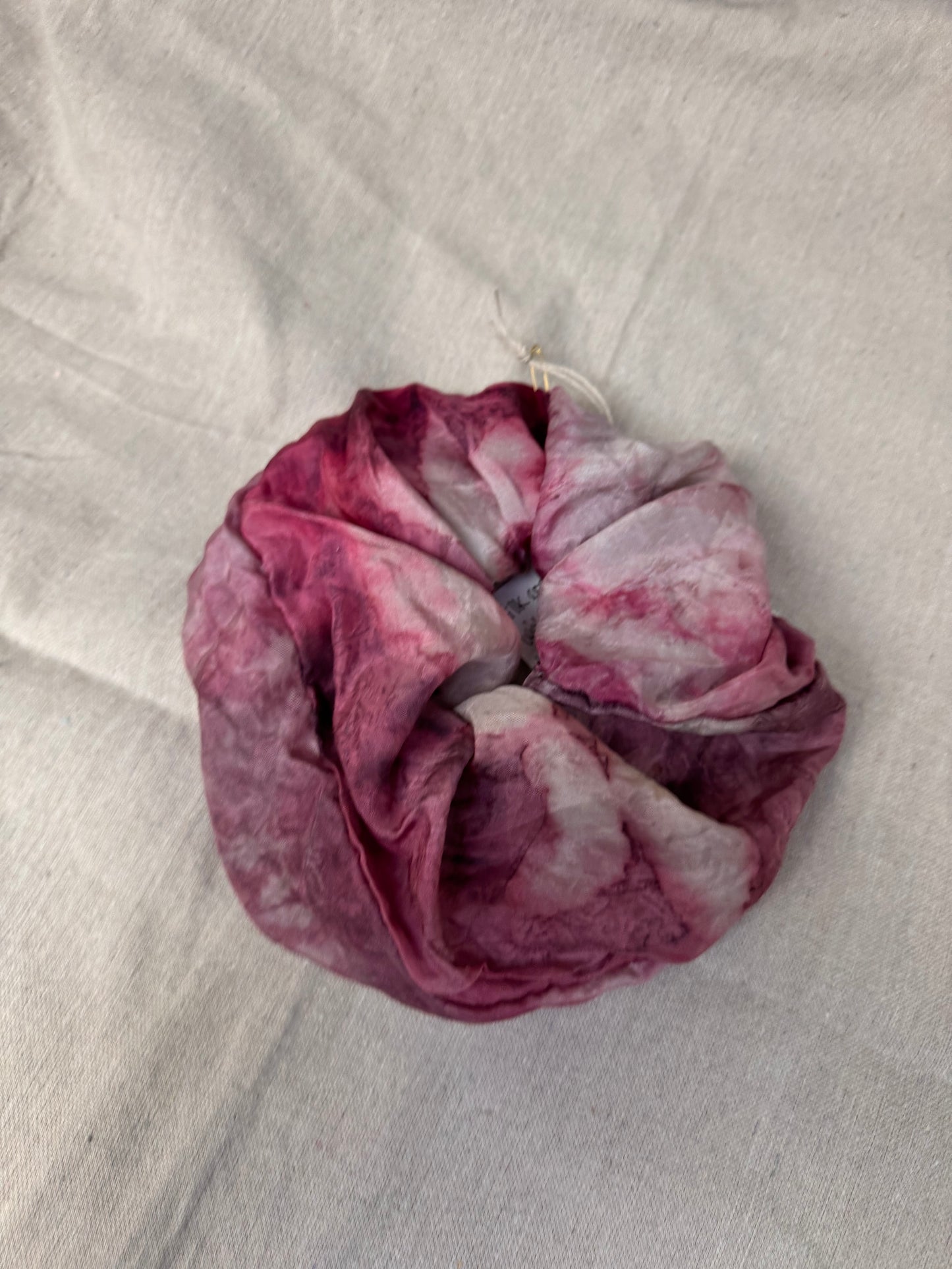 Botanically Dyed Silk Hair Ties