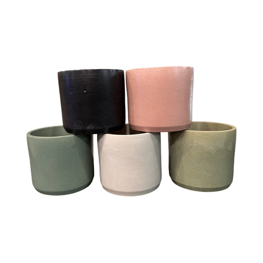 Solid Colour Cylinder Pot |PEH