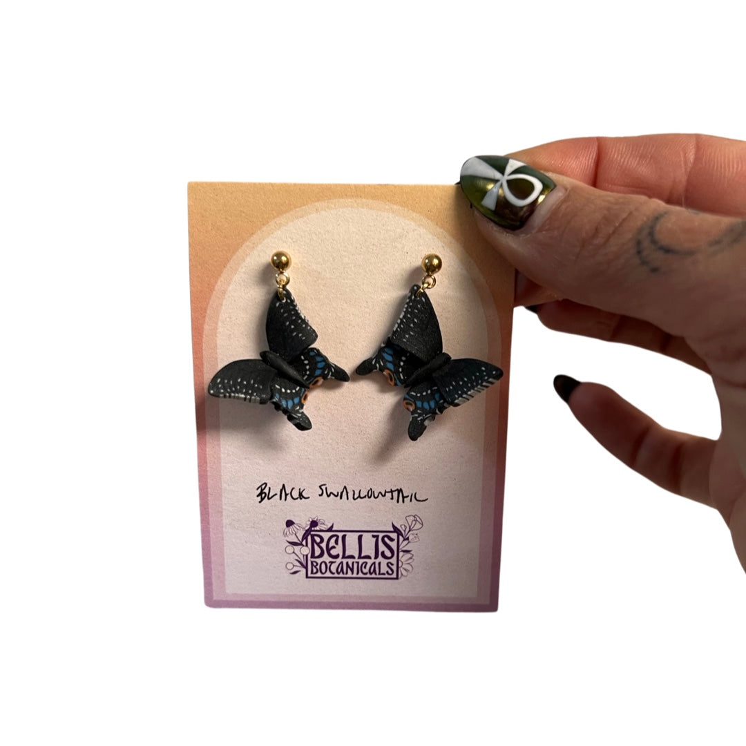 Mourning Cloak Polymer | Earrings
