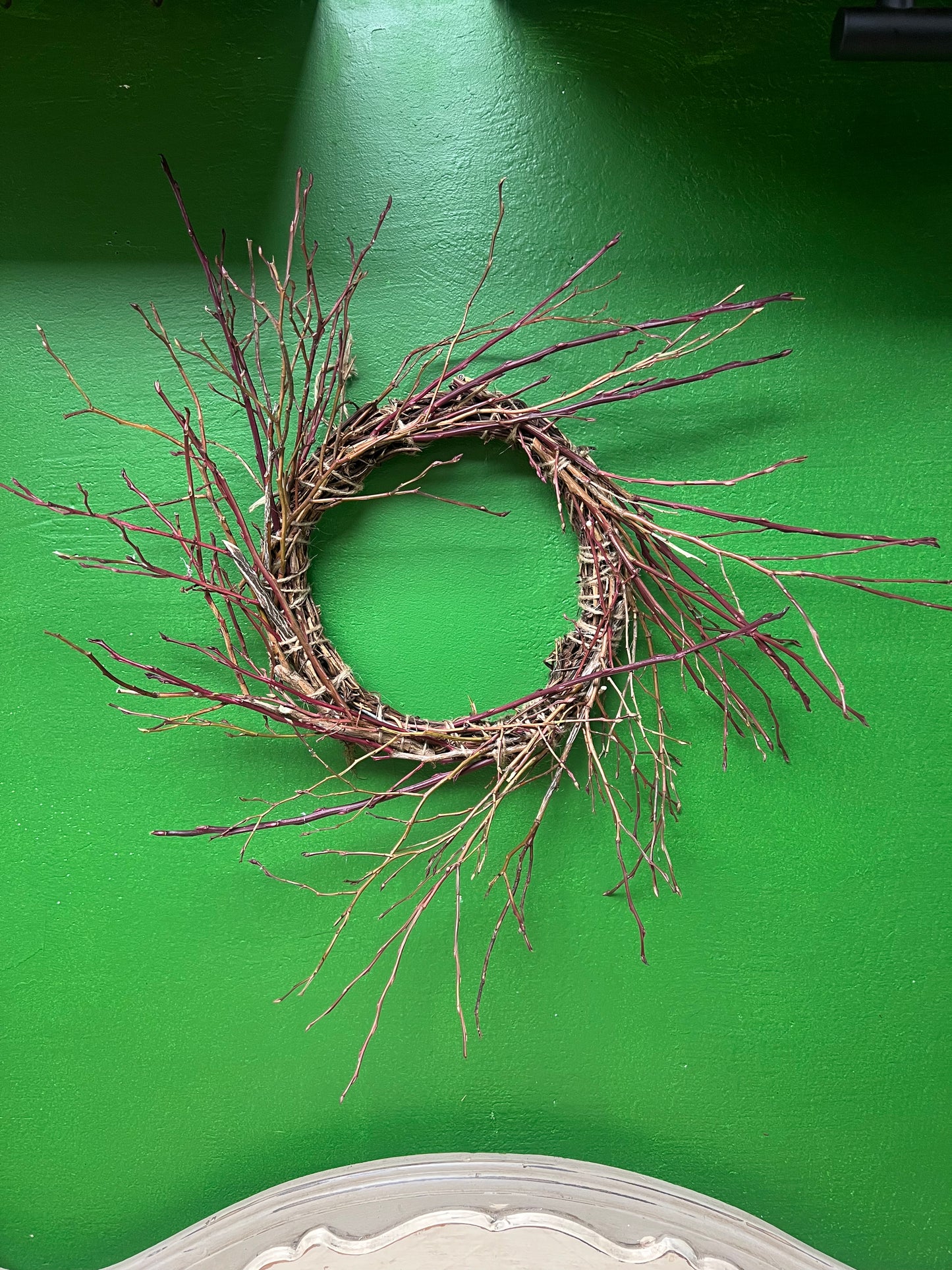 8” Grapevine wreath