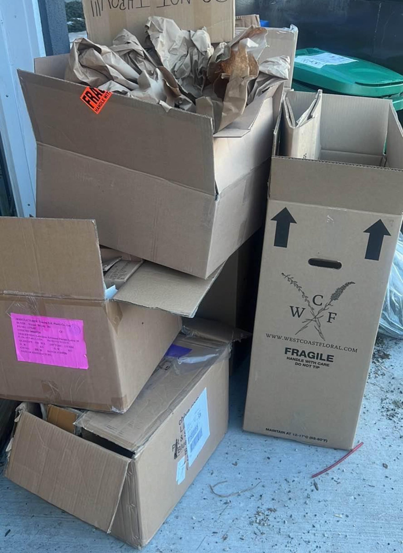 FREE Moving Boxes