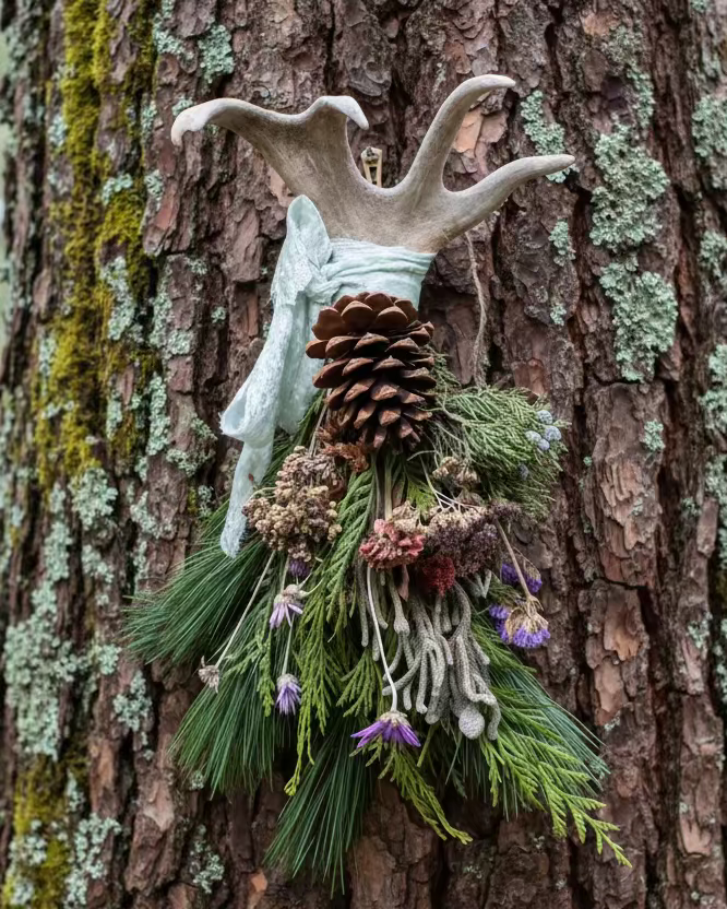 Green Witch Antler