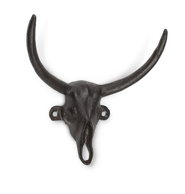 Bull Skull Wall Hook