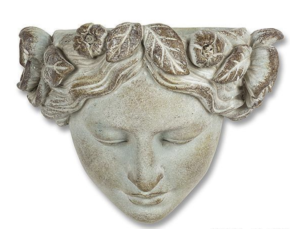 Woman Concrete Wall Planter