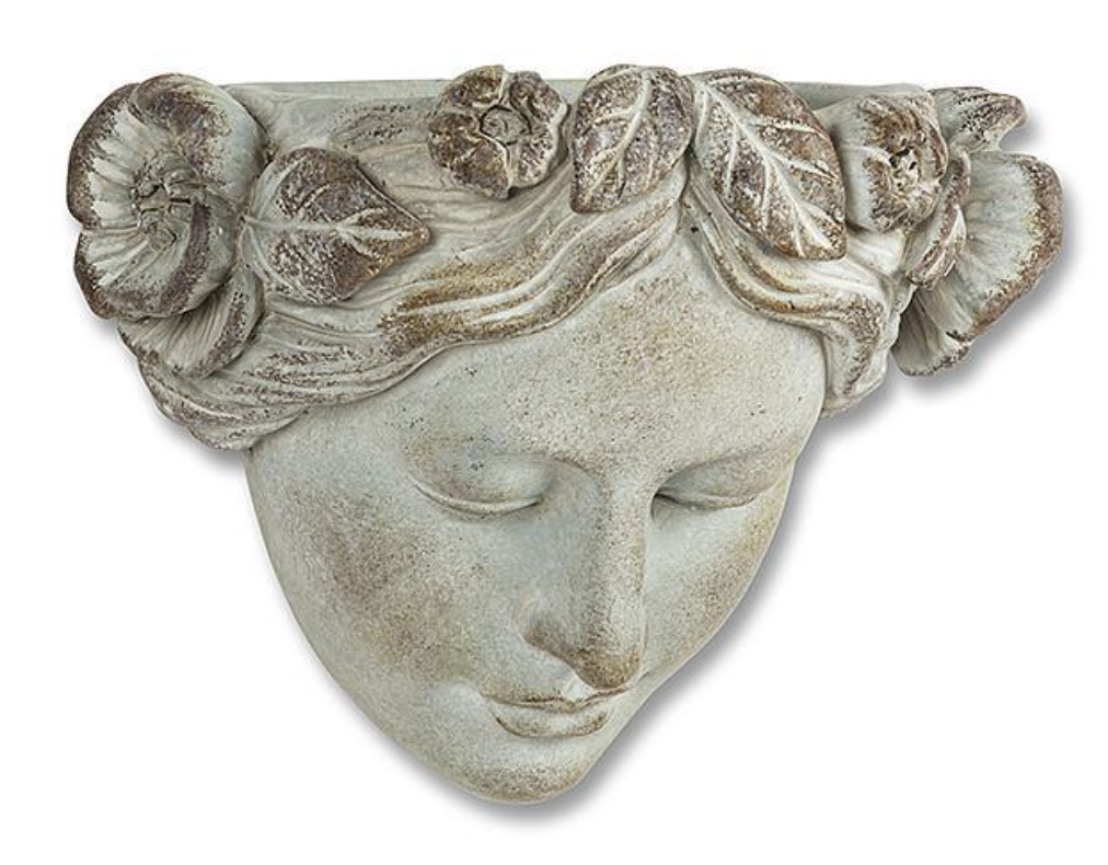 Woman Concrete Wall Planter