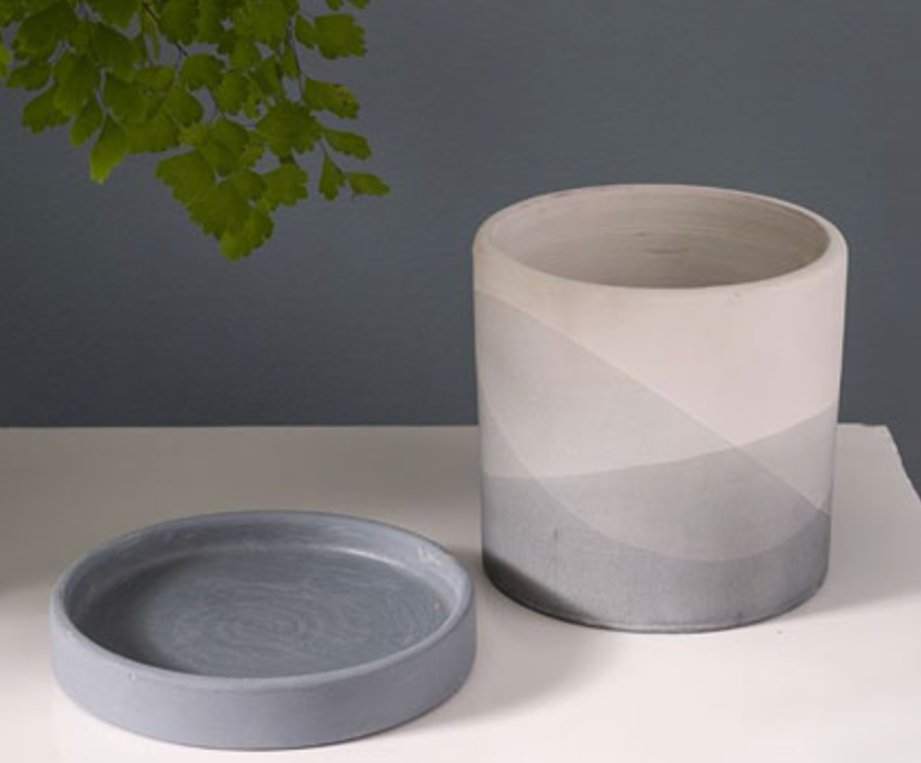 Keppel Ceramic Pot + Saucer