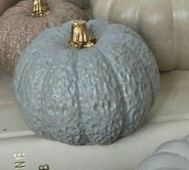 Pumpkin & Gourds Concrete Decor