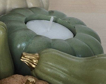 Pumpkin & Gourds Concrete Decor