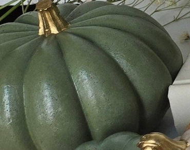 Pumpkin & Gourds Concrete Decor