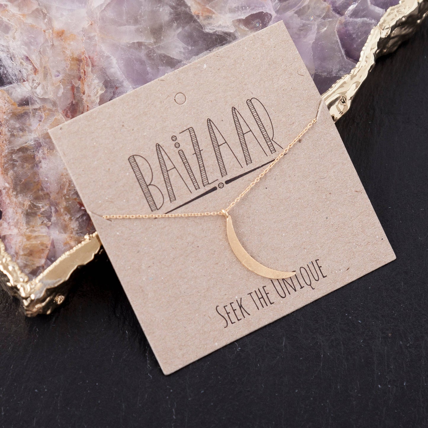 Crescent Moon Necklace