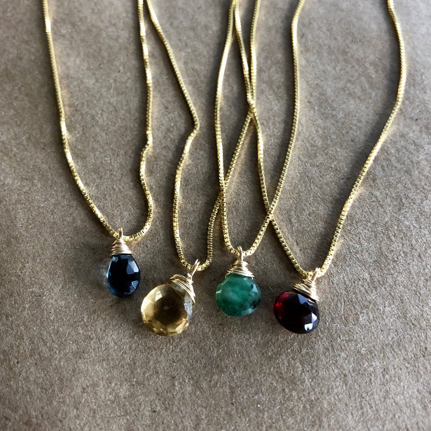 Ava Necklace | Emerald
