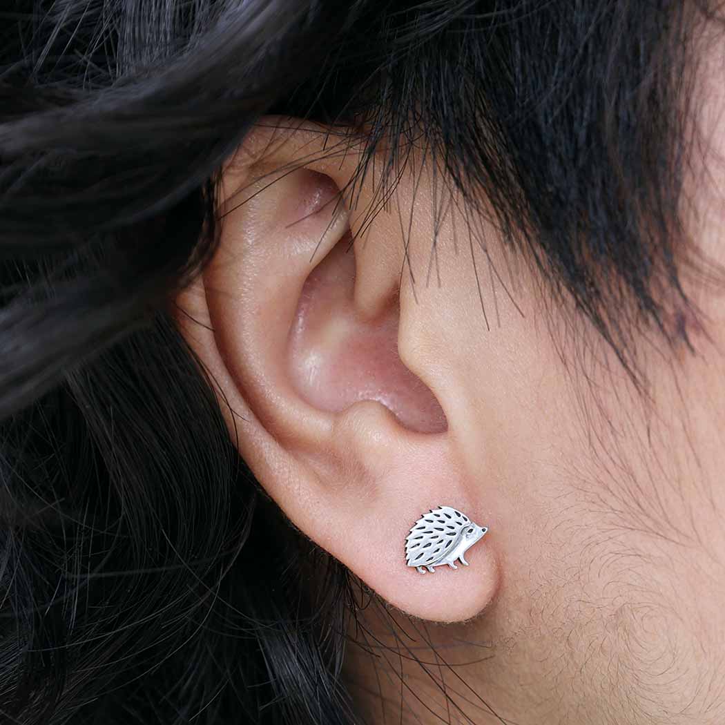 Hedgehog Stud Earrings