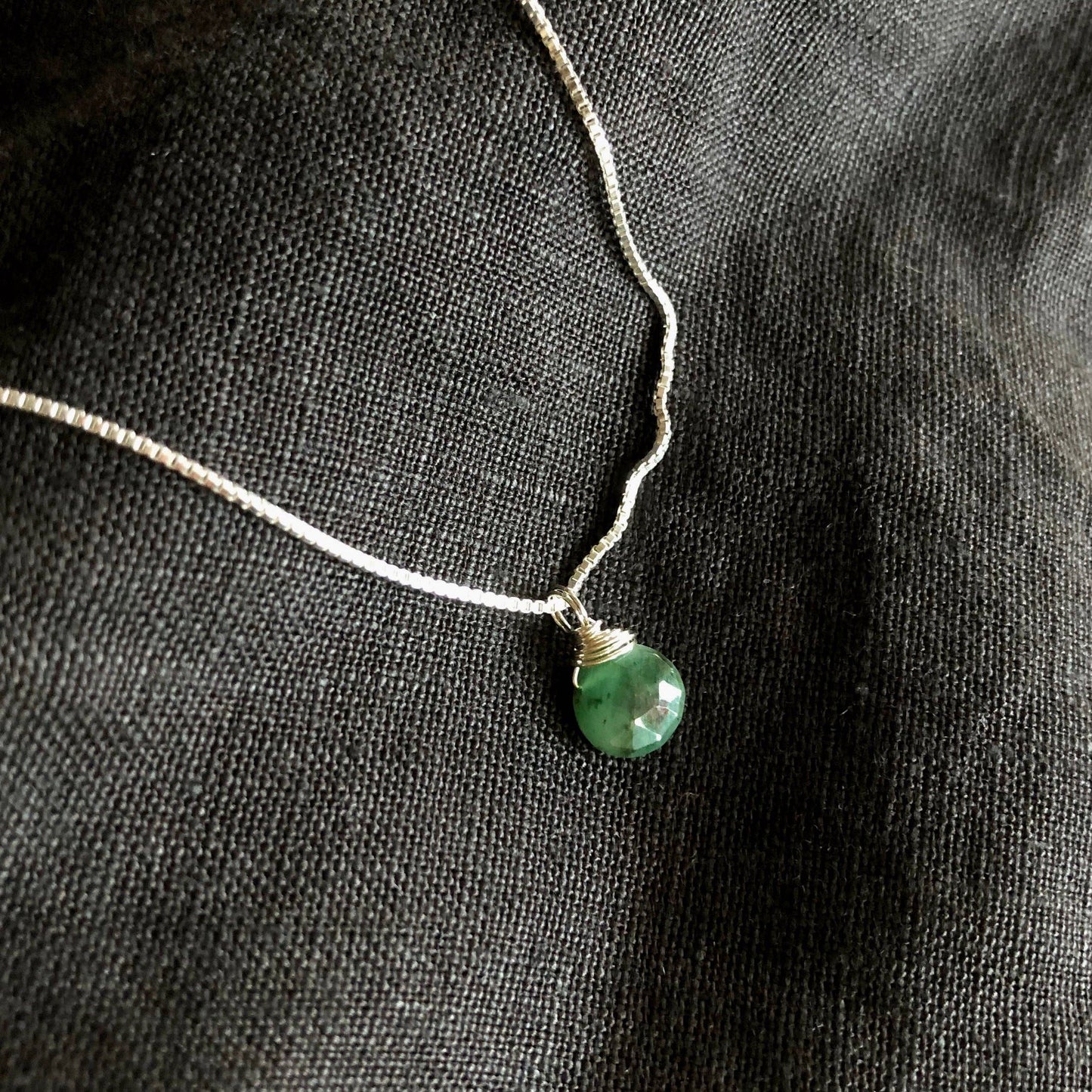 Ava Necklace | Emerald