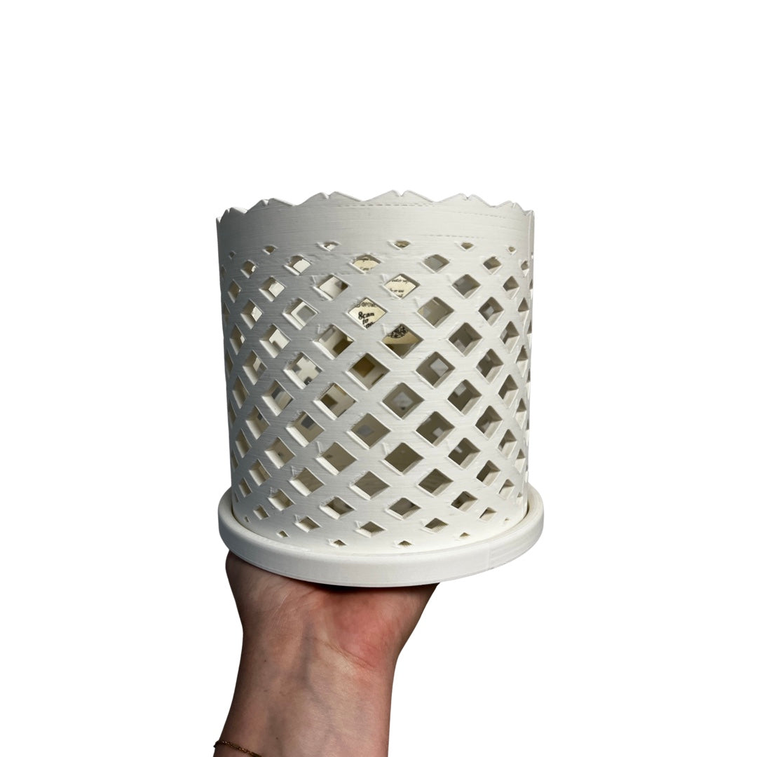 Rosebud | Roma Orchid Pot 3D Printed