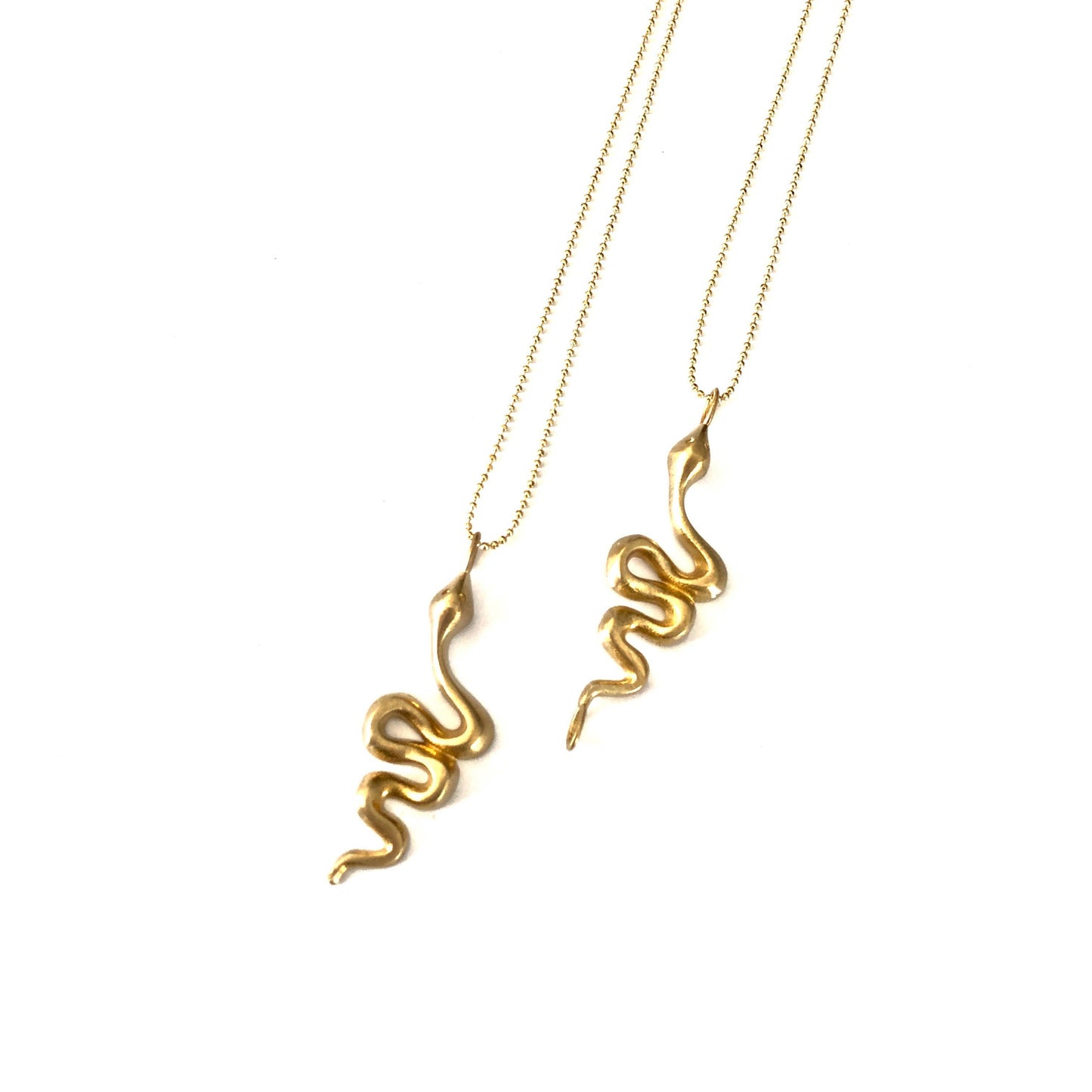 Snake Charm Necklace