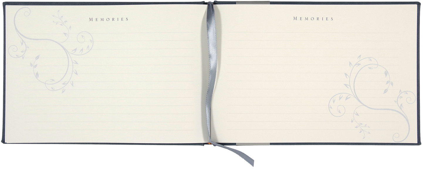 In Loving Memory Funeral Guest Book
