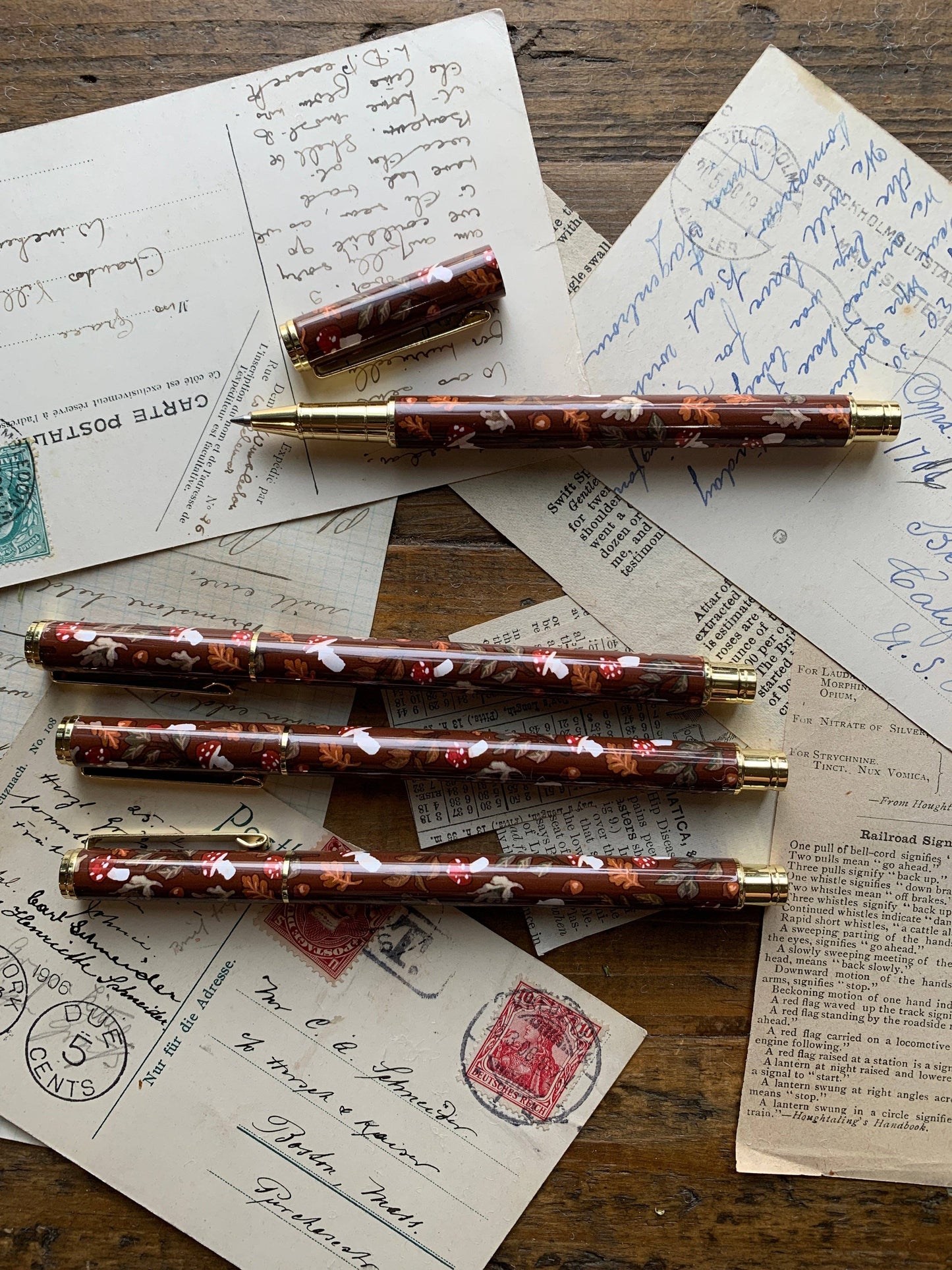 Mushroom Gel Pen