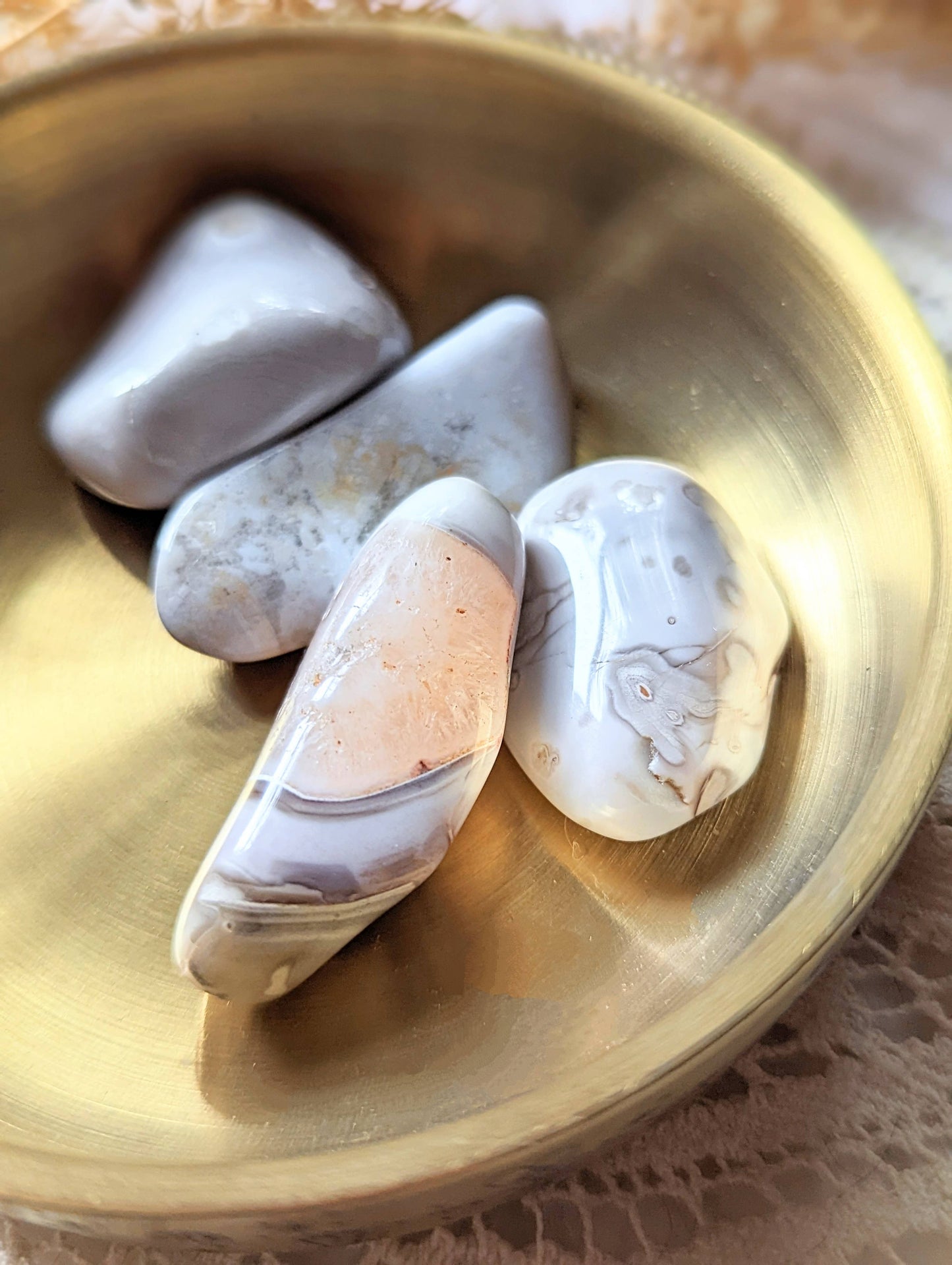 Tumbled Pink Botswana | Crystals
