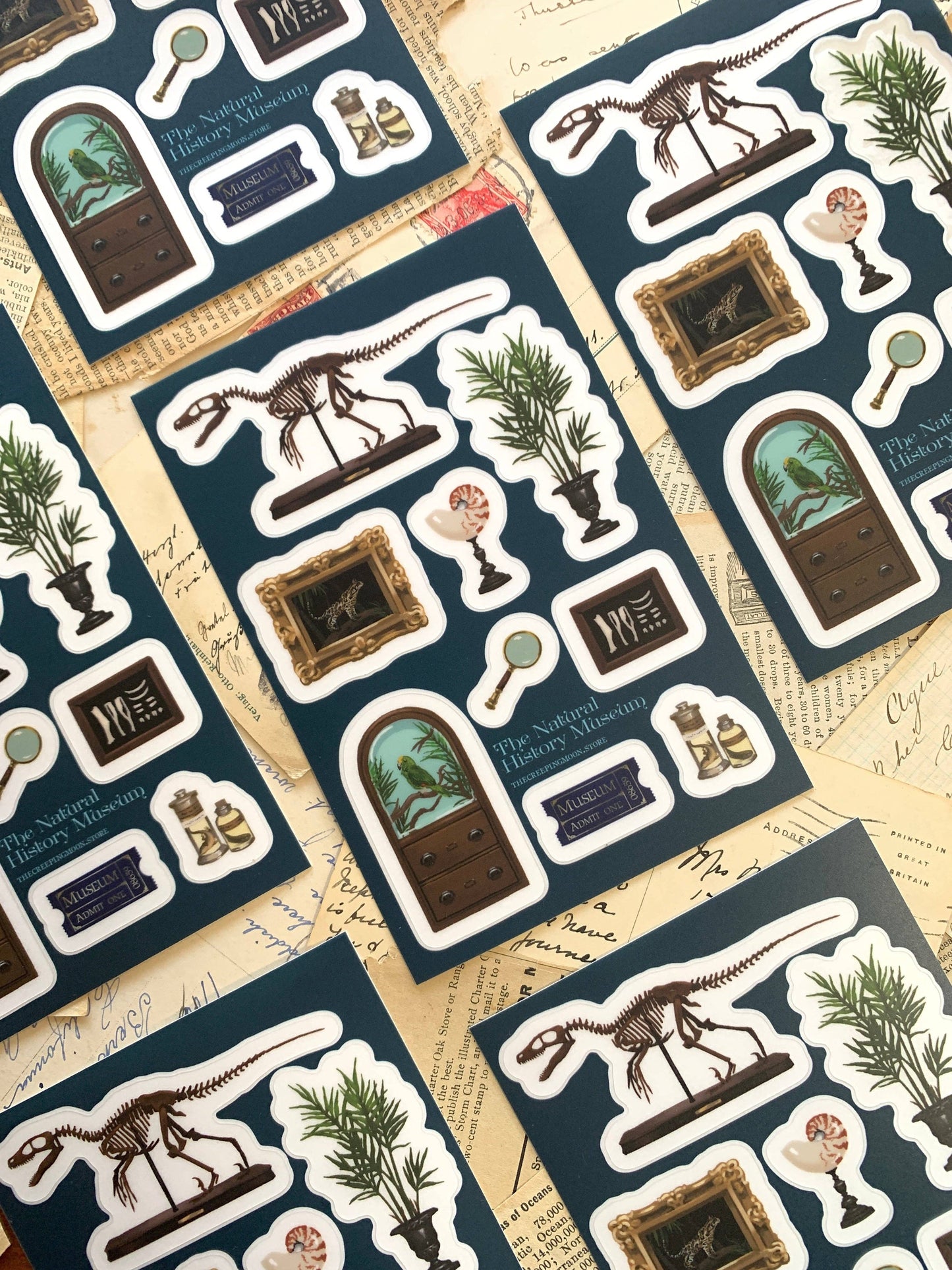 The Natural History Museum Sticker Sheet