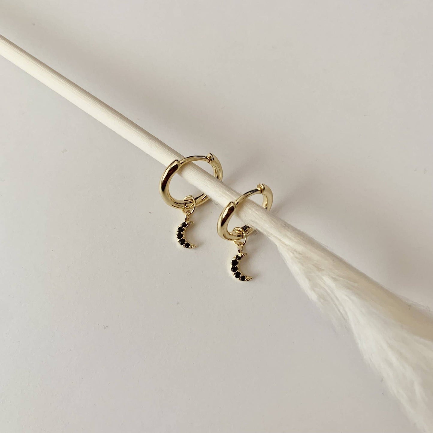 Moon Drop Earrings Selene