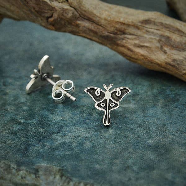 Nina Designs | Luna Moth Earrings