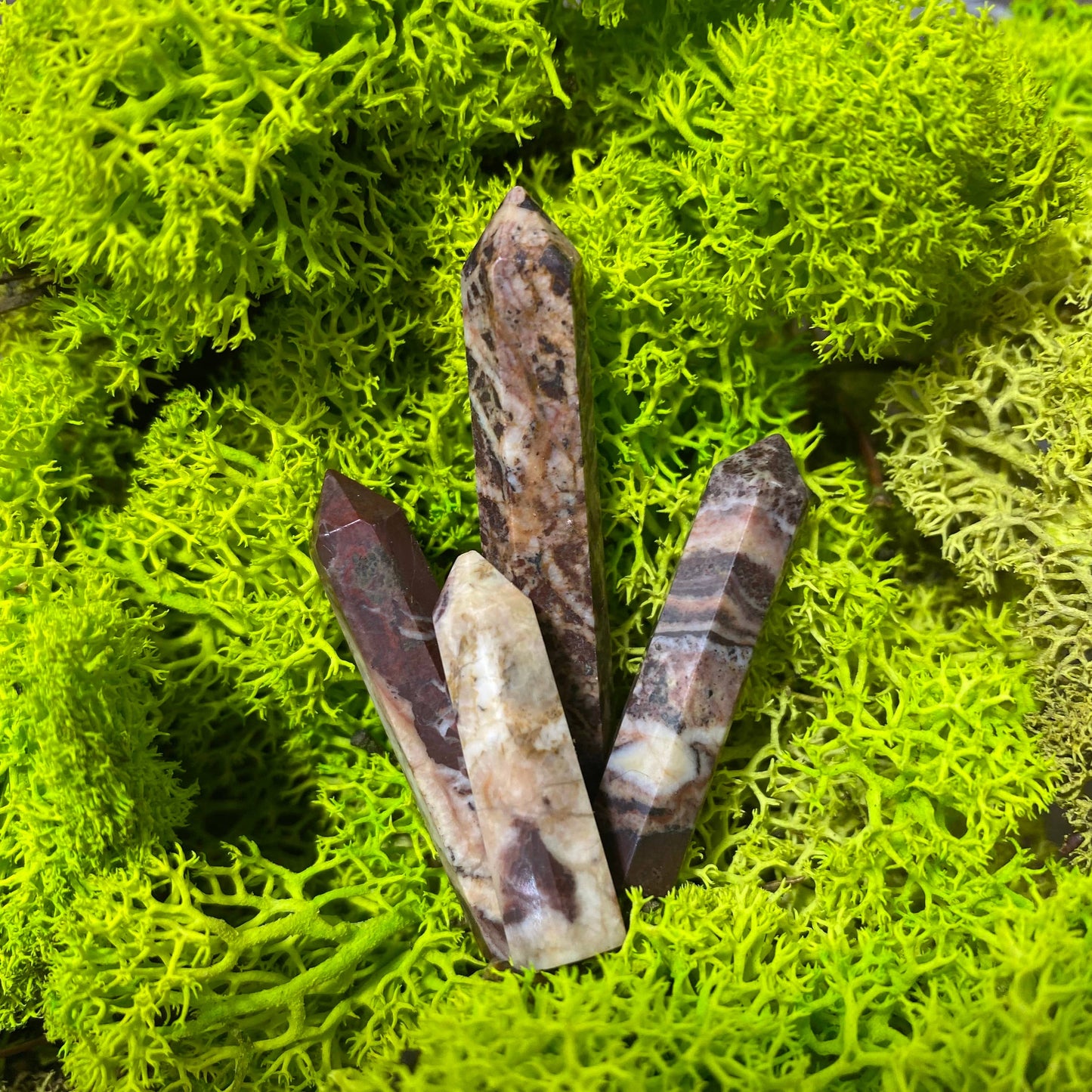 Crystal Points Mini Gemstone Towers