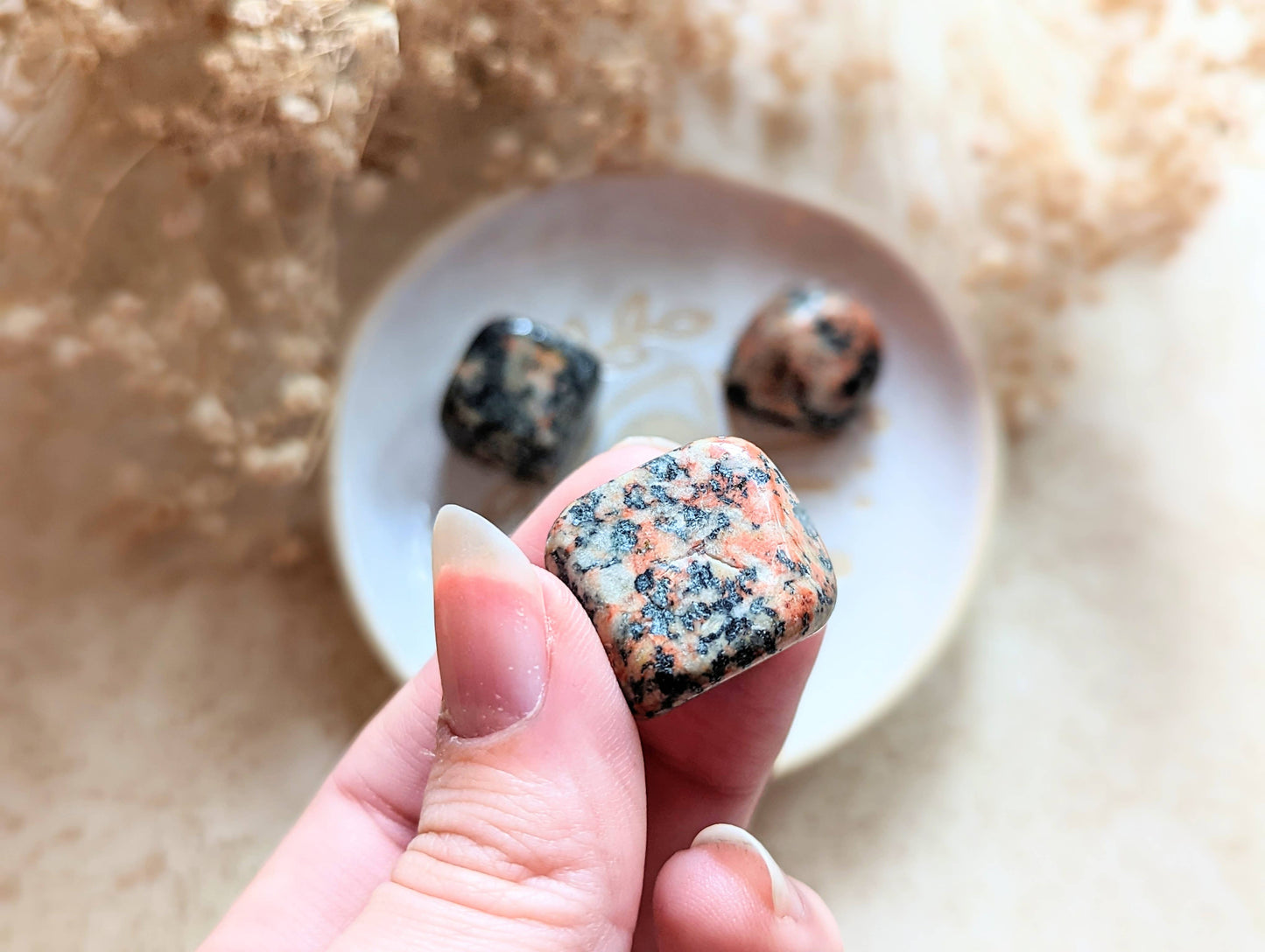 Tumbled Orange Unakite | Crystals